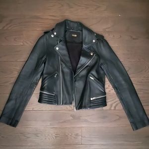 Luxury MAJE Leather Jacket